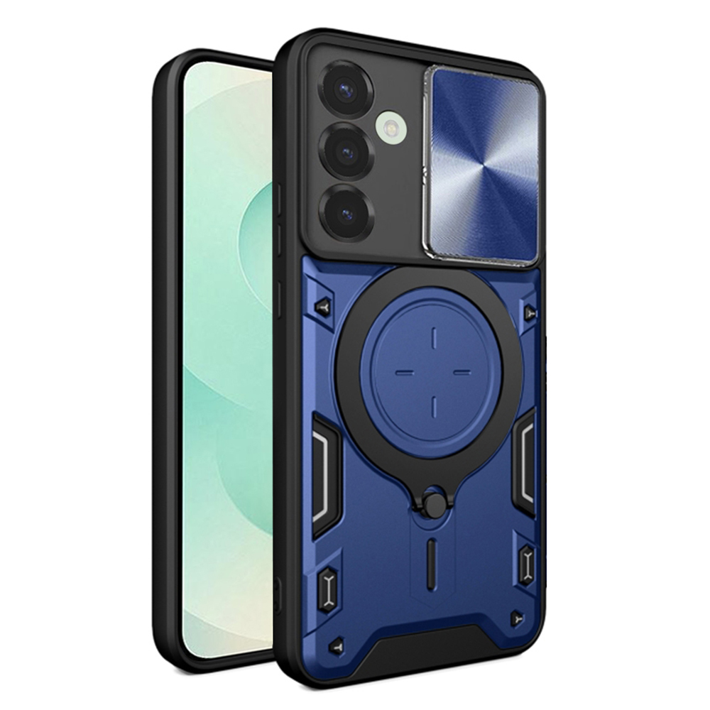 Калъф за Samsung Galaxy S25 Plus - Techsuit CamGuard Pro - Син