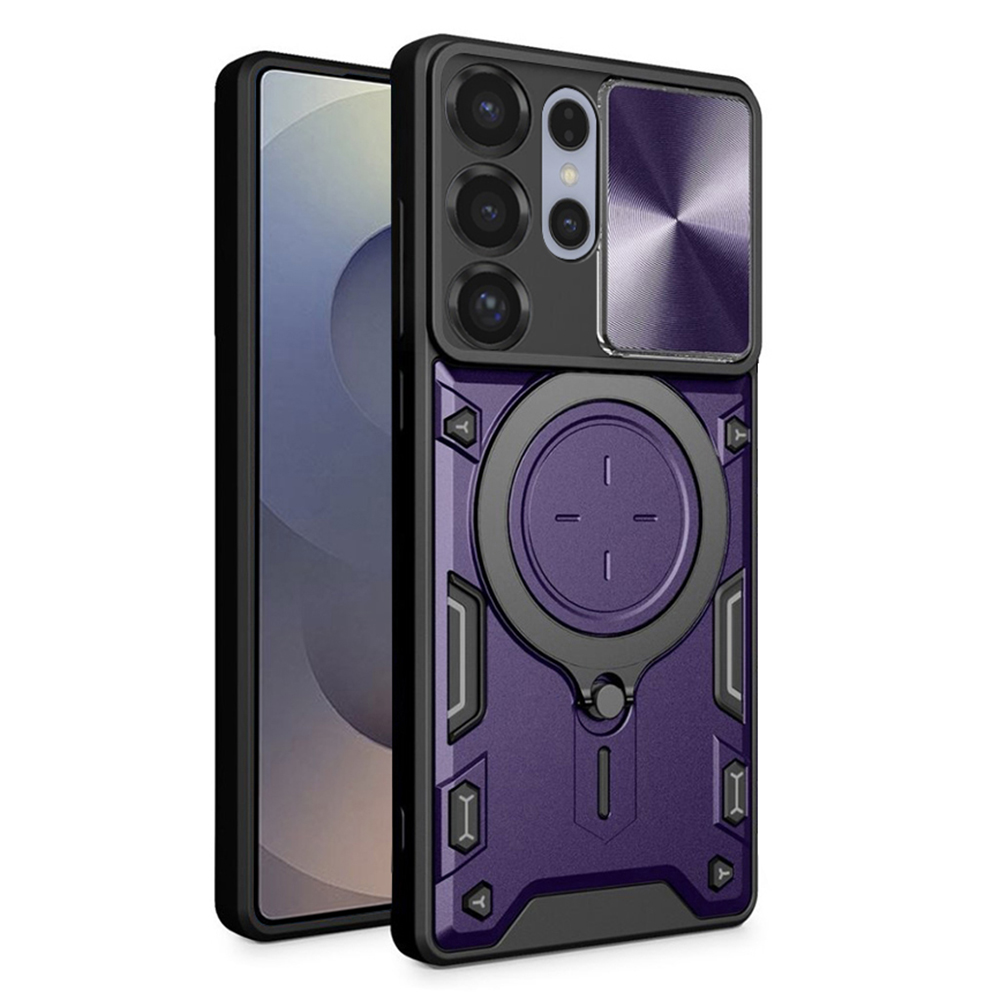 Калъф за Samsung Galaxy S25 Ultra - Techsuit CamGuard Pro - Лилав