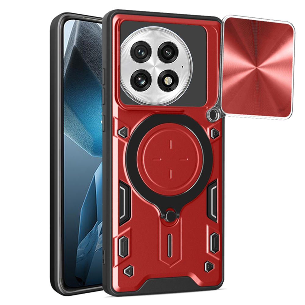 Калъф за OnePlus 13 - Techsuit CamGuard Pro - Червен