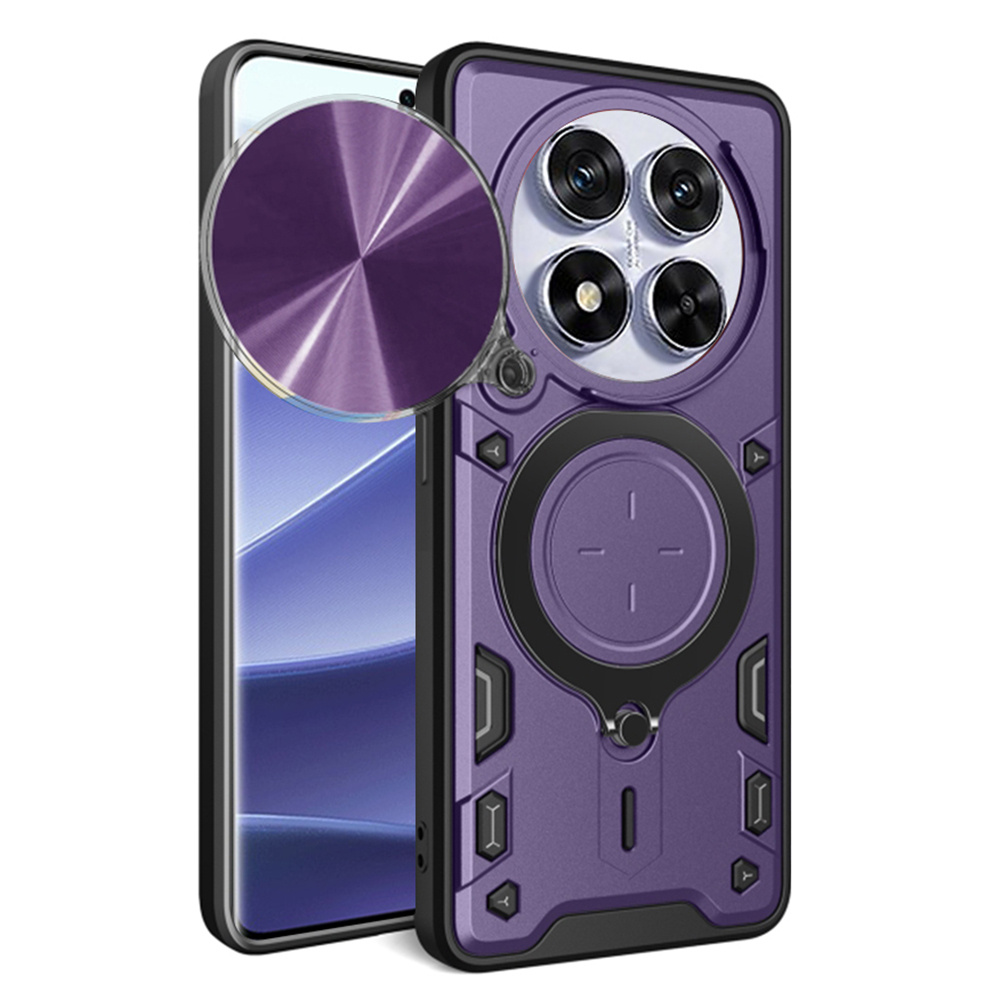 Калъф за Xiaomi Redmi Note 14 Pro 5G / Poco X7 - Techsuit CamGuard Pro - Лилав