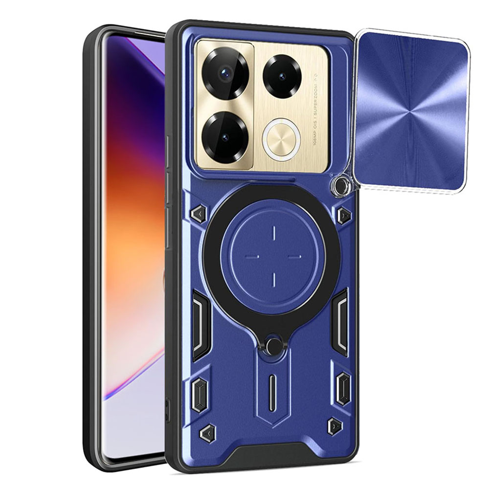 Калъф за Infinix Note 40 Pro+ - Techsuit CamGuard Pro - Син