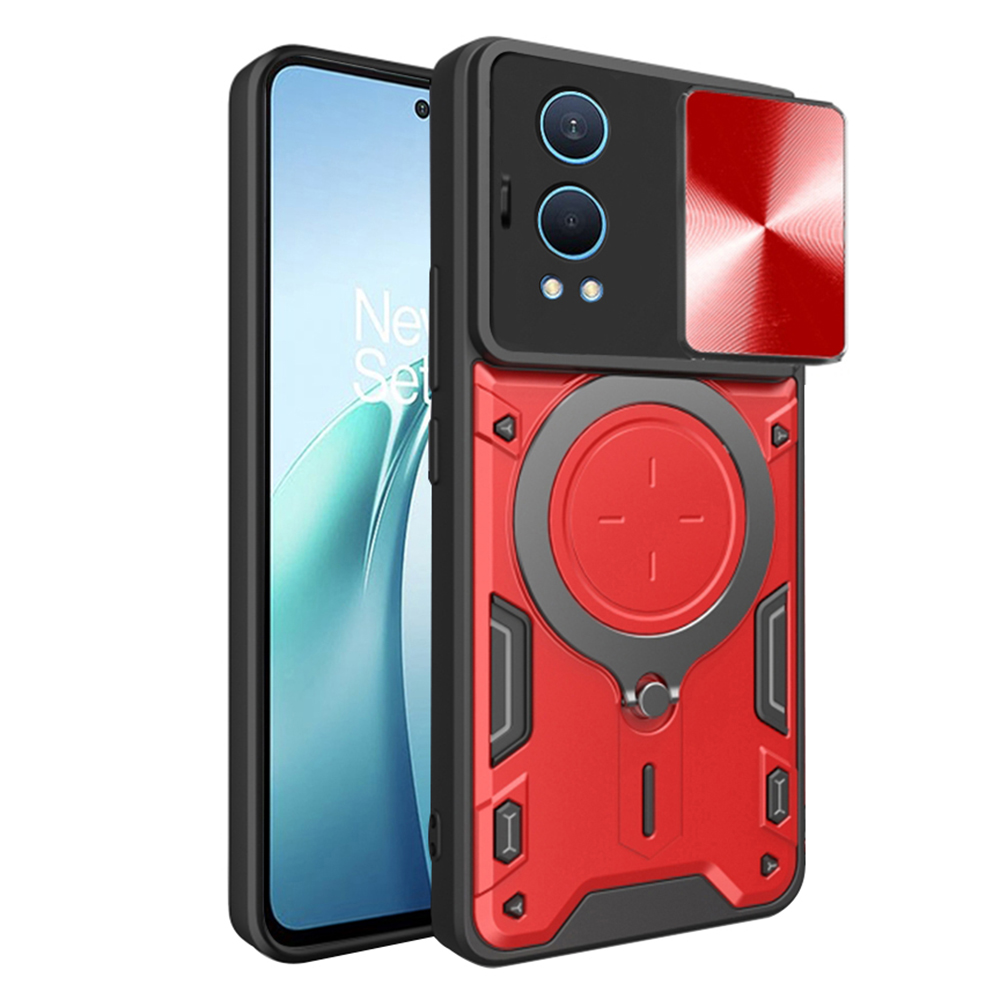 Калъф за OnePlus Nord CE4 Lite - Techsuit CamGuard Pro - Червен
