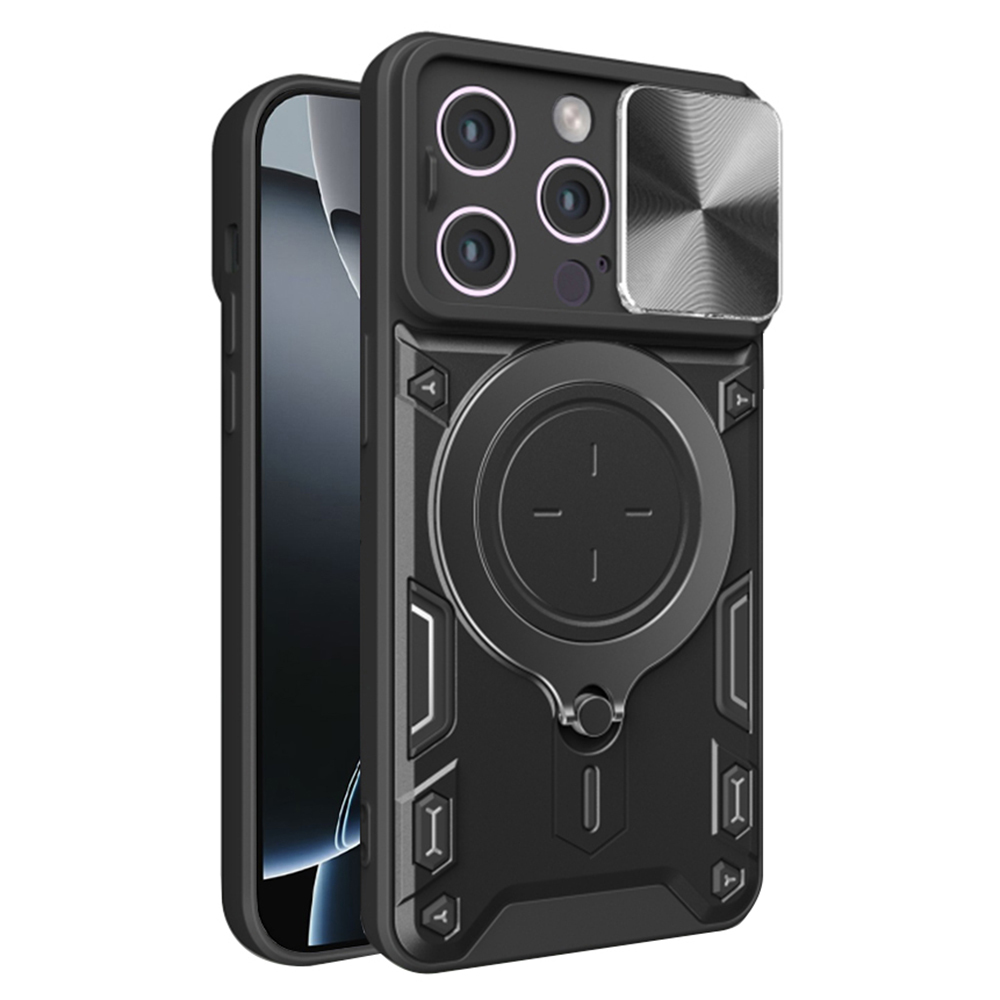 Калъф за iPhone 16 Pro - Techsuit CamGuard Pro - Черен