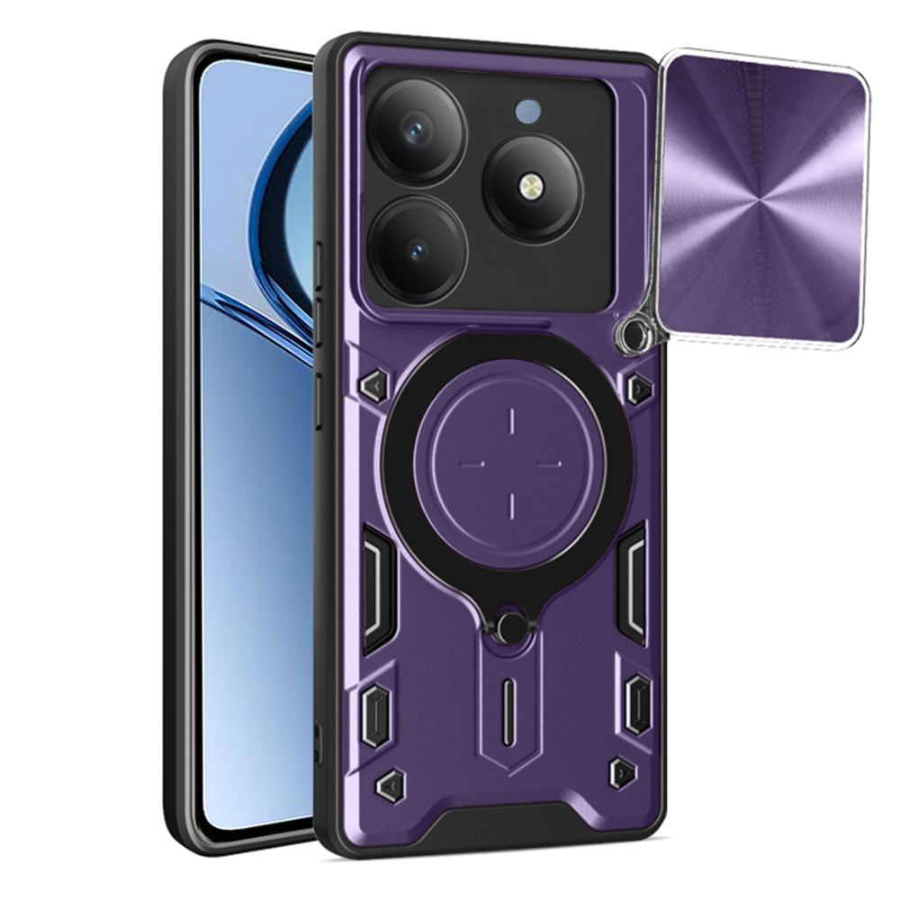 Калъф за Realme C61 / Realme C63 - Techsuit CamGuard Pro - Лилав
