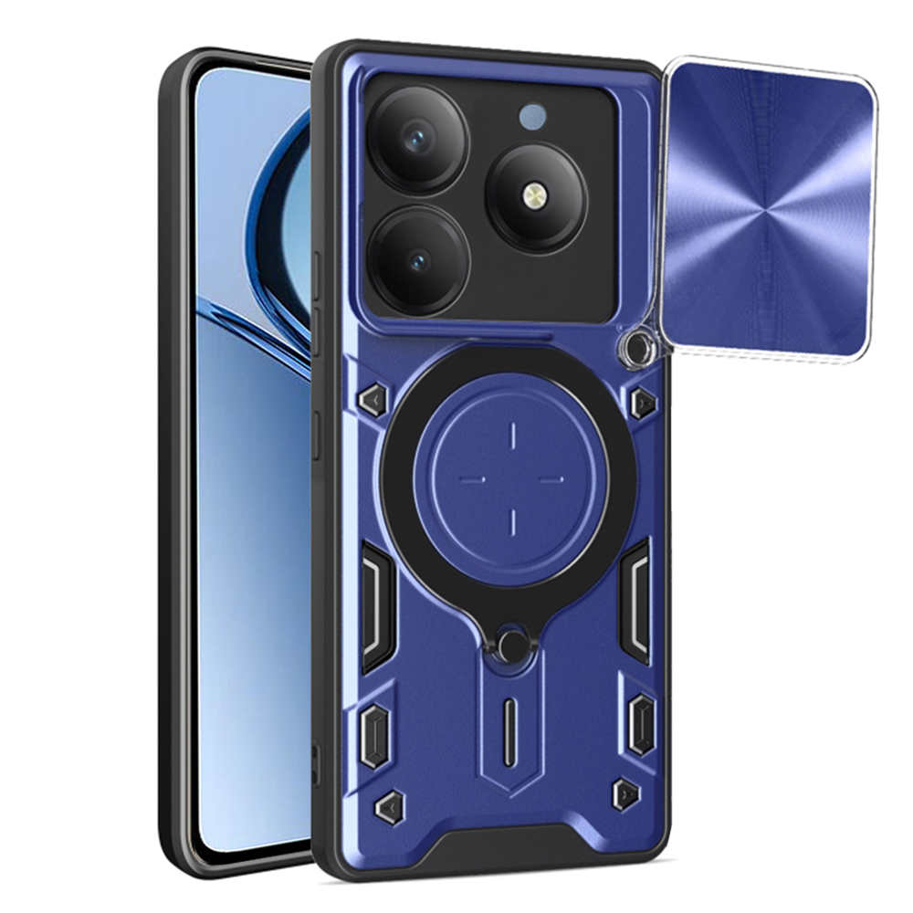 Калъф за Realme C61 / Realme C63 - Techsuit CamGuard Pro - Син