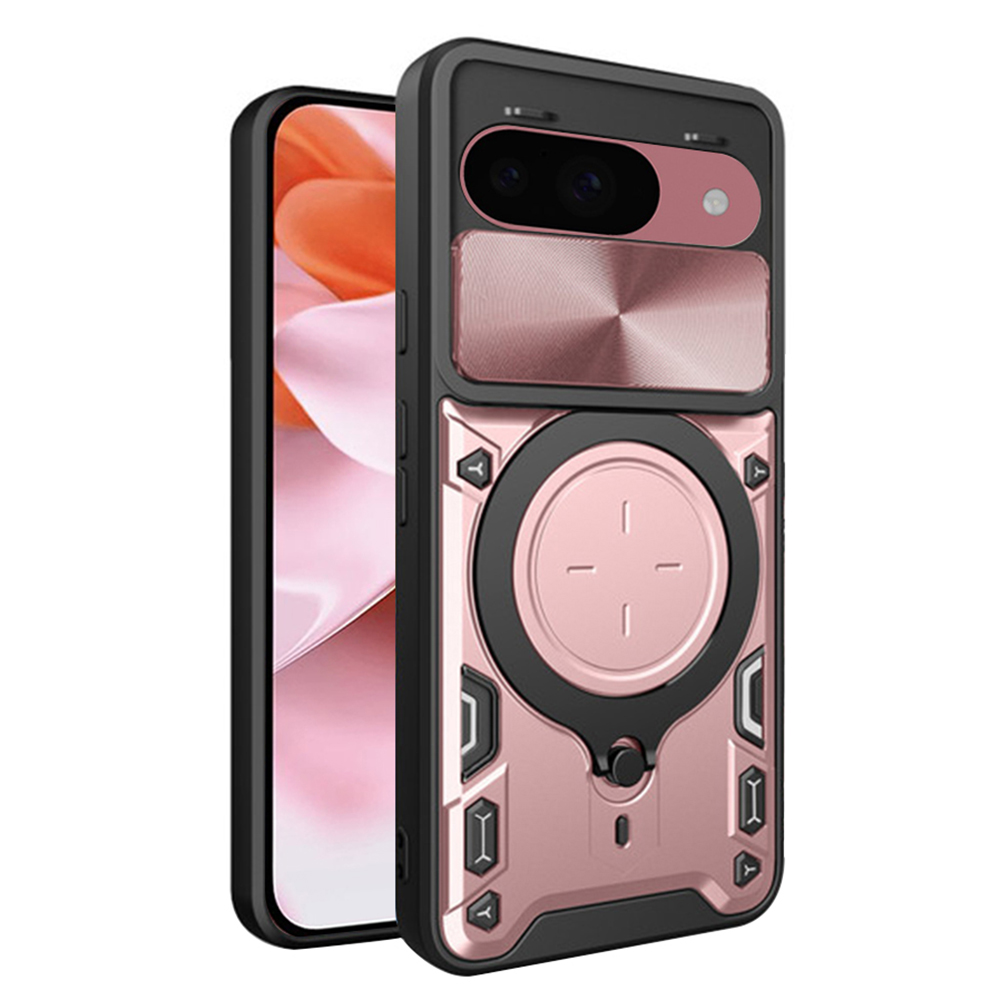 Калъф за Google Pixel 9 / 9 Pro - Techsuit CamGuard Pro - Розово злато