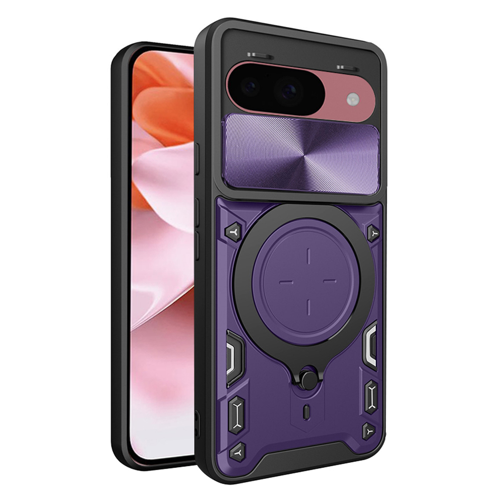 Калъф за Google Pixel 9/9 Pro - Techsuit CamGuard Pro - Лилав