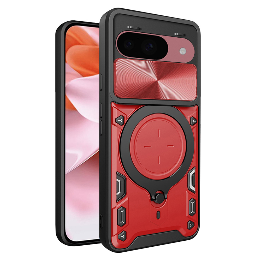 Калъф за Google Pixel 9/9 Pro - Techsuit CamGuard Pro - Червен