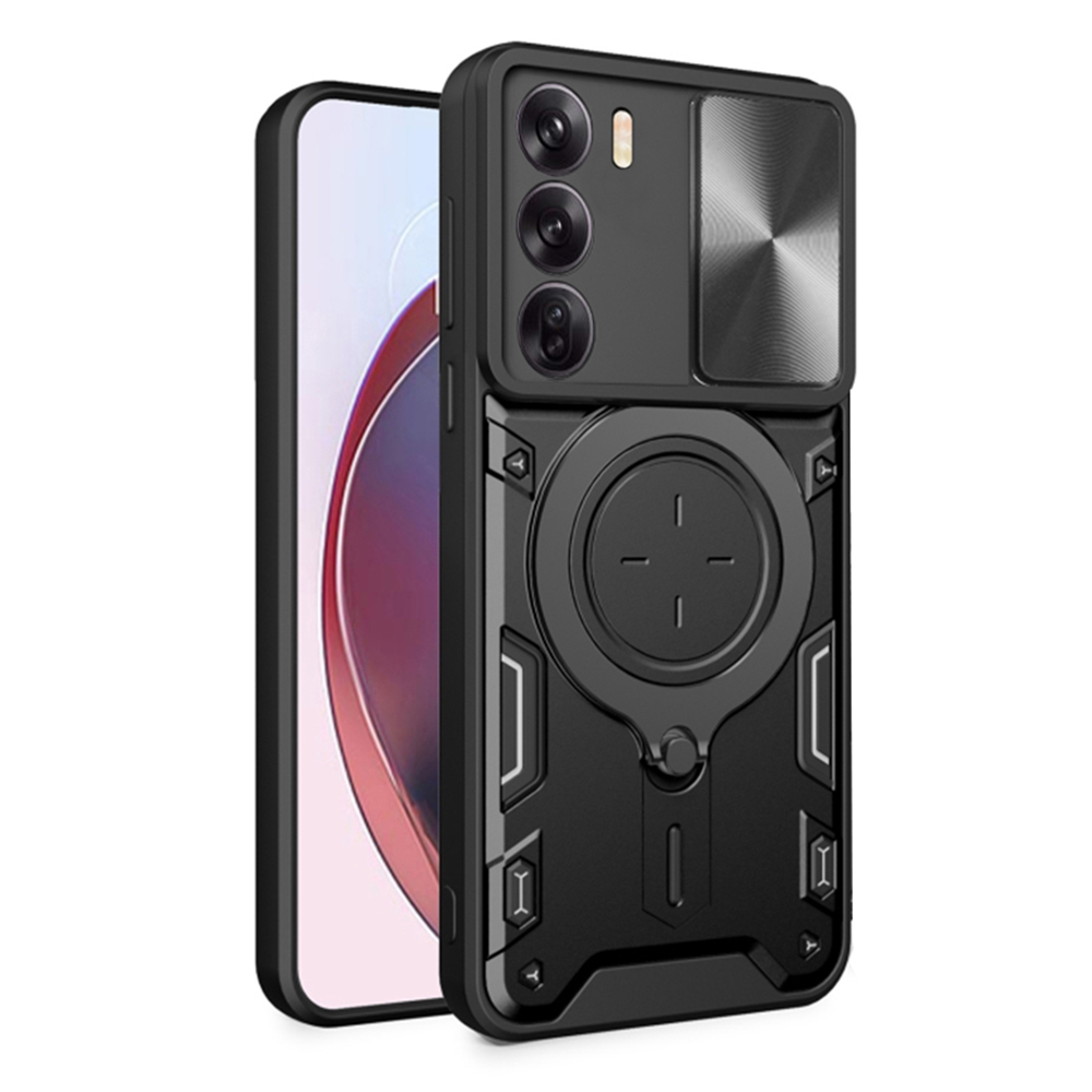 Калъф за Oppo Reno12 Pro - Techsuit CamGuard Pro - Черен