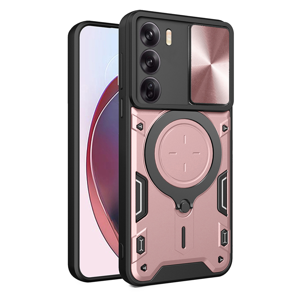 Калъф за Oppo Reno12 - Techsuit CamGuard Pro - Розово злато