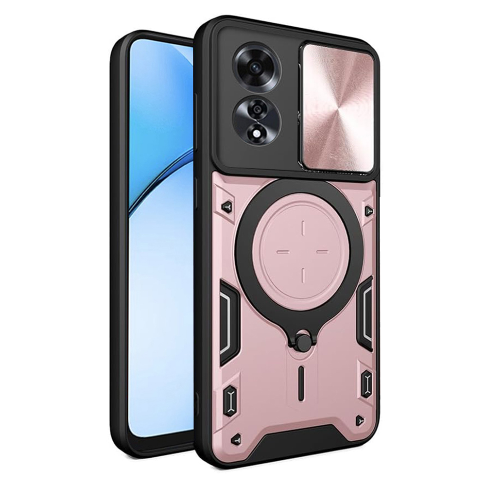 Калъф за Oppo A60 4G - Techsuit CamGuard Pro - Розово злато