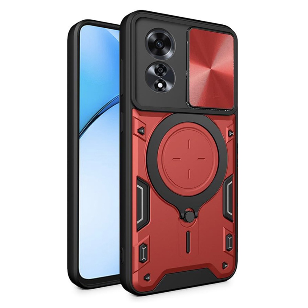 Калъф за Oppo A60 4G - Techsuit CamGuard Pro - Червен