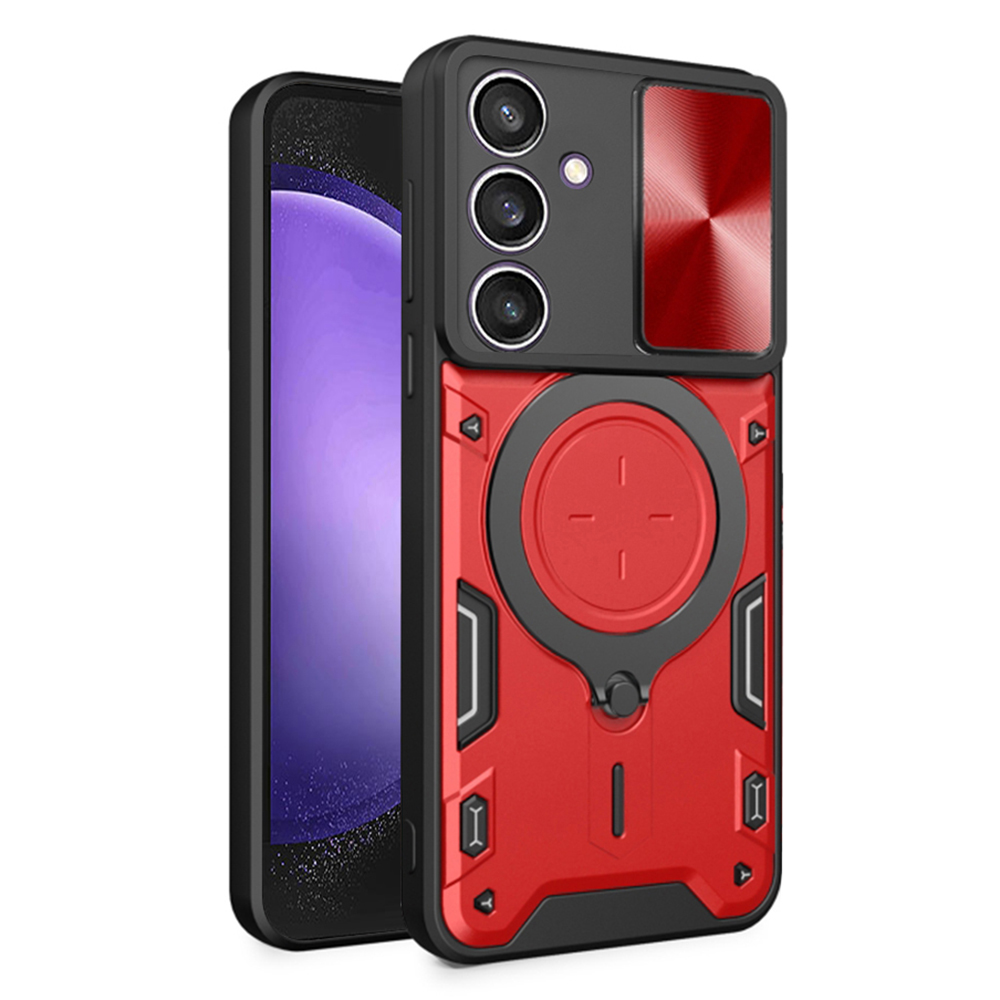 Калъф за Samsung Galaxy S23 FE - Techsuit CamGuard Pro - Червен
