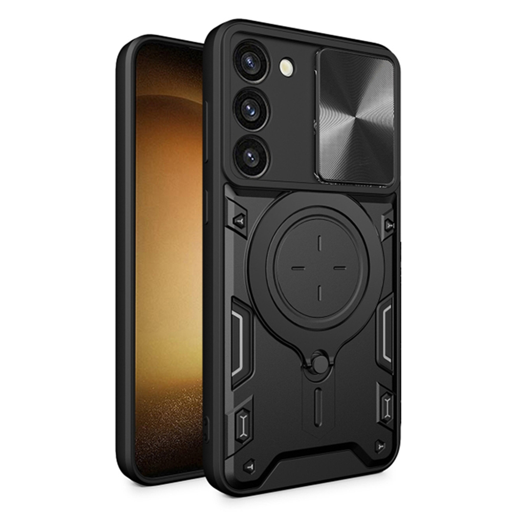Калъф за Samsung Galaxy S23 Plus - Techsuit CamGuard Pro - Черен