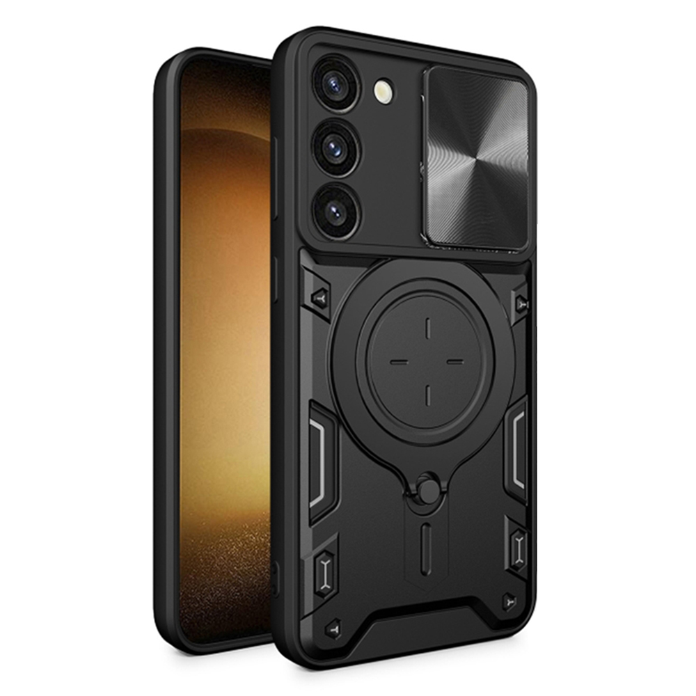 Калъф за Samsung Galaxy S23 - Techsuit CamGuard Pro - Черен