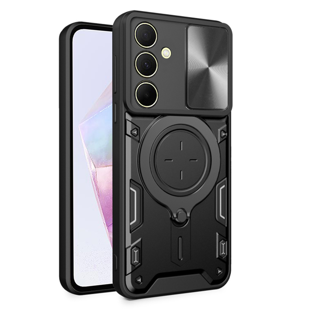 Калъф за Samsung Galaxy A35 5G - Techsuit CamGuard Pro - Черен