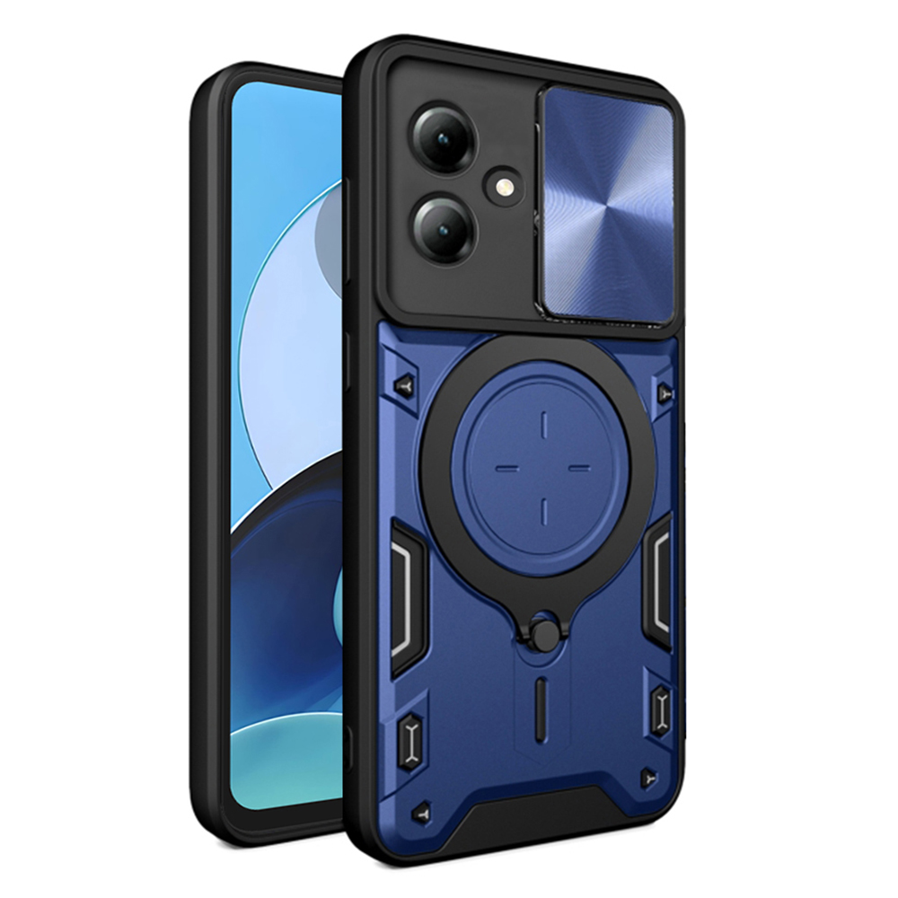 Калъф за Motorola Moto G14 - Techsuit CamGuard Pro - Син