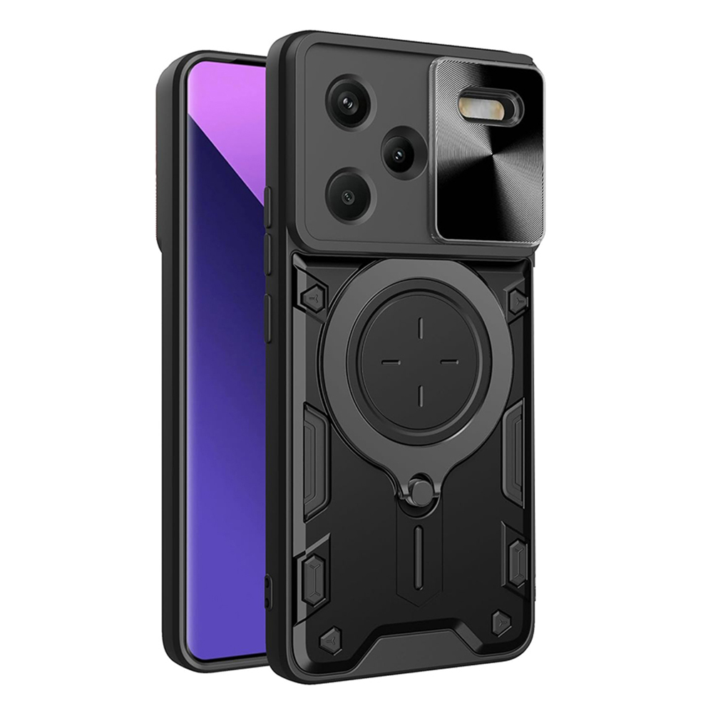 Калъф за Xiaomi Redmi Note 13 Pro+ 5G - Techsuit CamGuard Pro - Черен