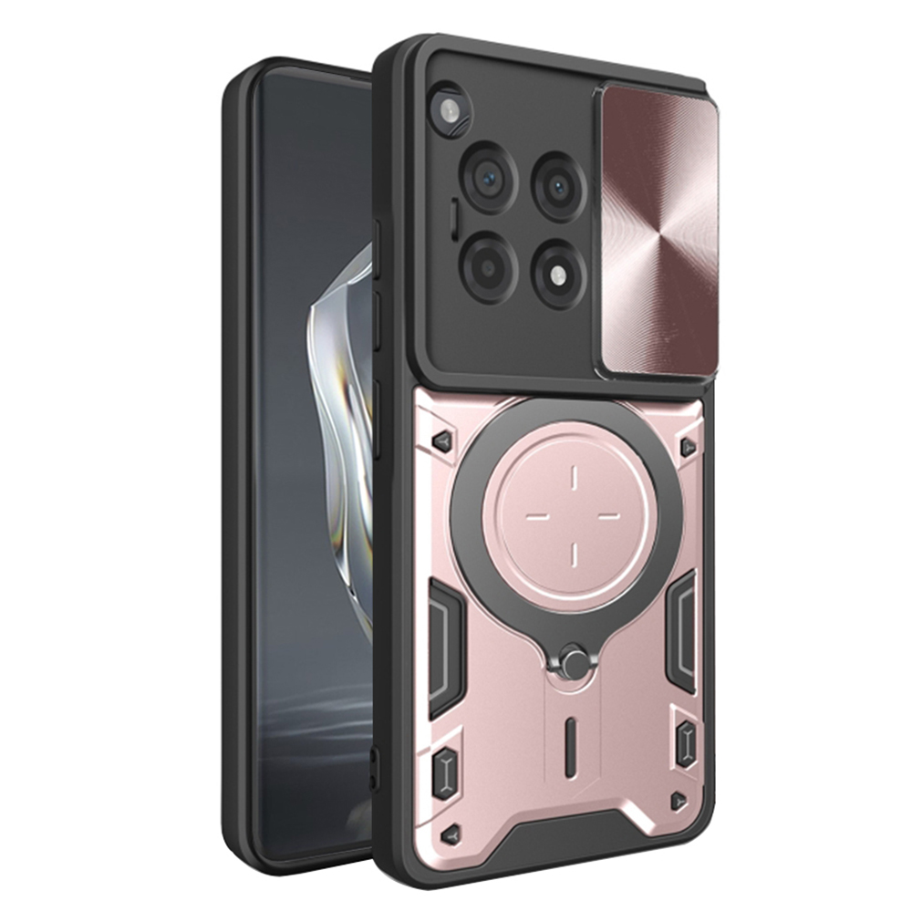 Калъф за OnePlus 12R - Techsuit CamGuard Pro - Розово злато