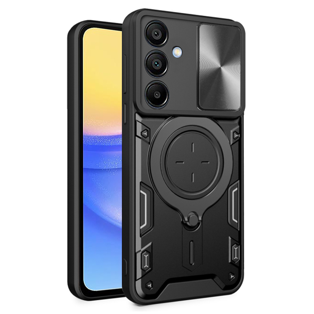 Калъф за Samsung Galaxy A15 4G / A15 5G - Techsuit CamGuard Pro - Черен