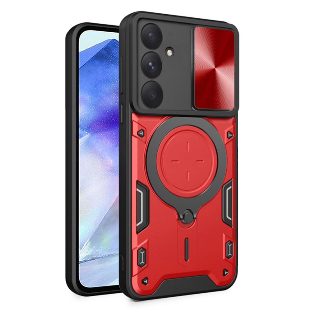 Калъф за Samsung Galaxy A55 5G - Techsuit CamGuard Pro - Червен