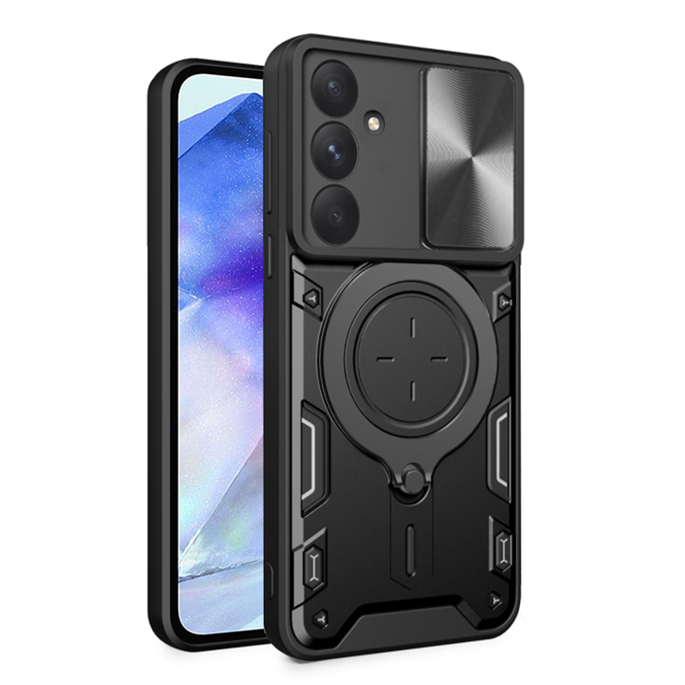 Калъф за Samsung Galaxy A55 5G - Techsuit CamGuard Pro - Черен