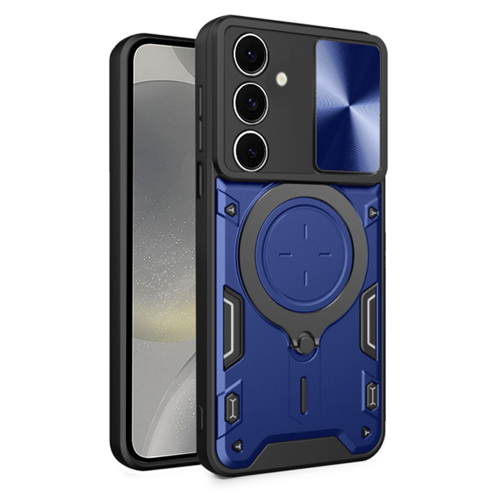 Калъф за Samsung Galaxy S24 - Techsuit CamGuard Pro - Син
