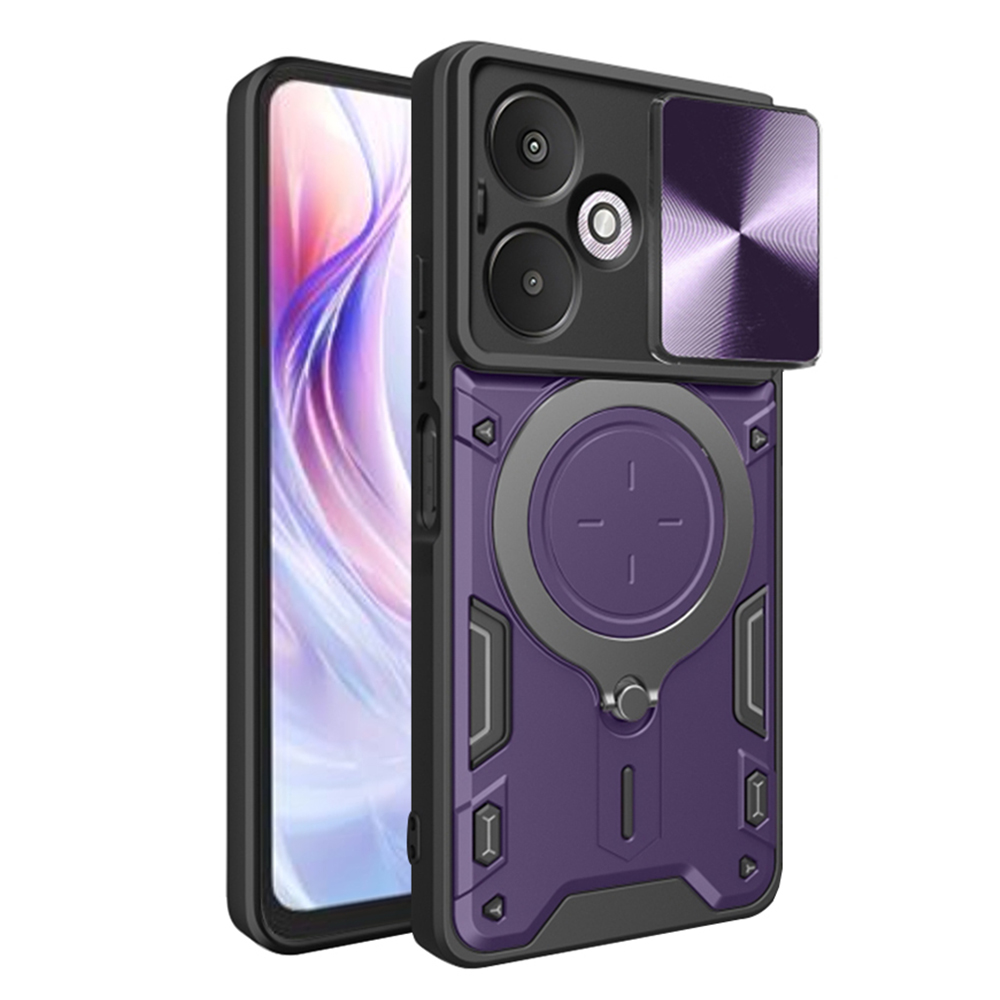 Калъф за Xiaomi Redmi 13C 5G - Techsuit CamGuard Pro - Лилав