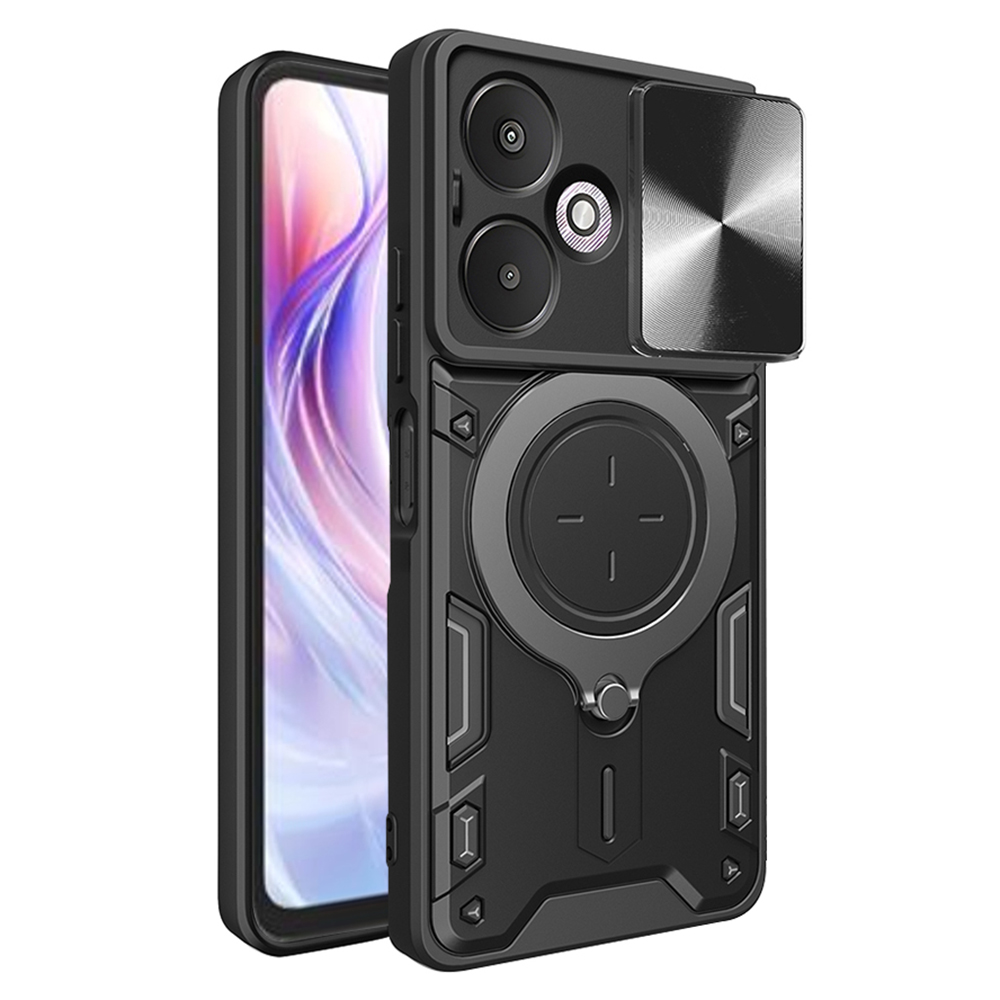 Калъф за Xiaomi Redmi 13C 5G - Techsuit CamGuard Pro - Черен