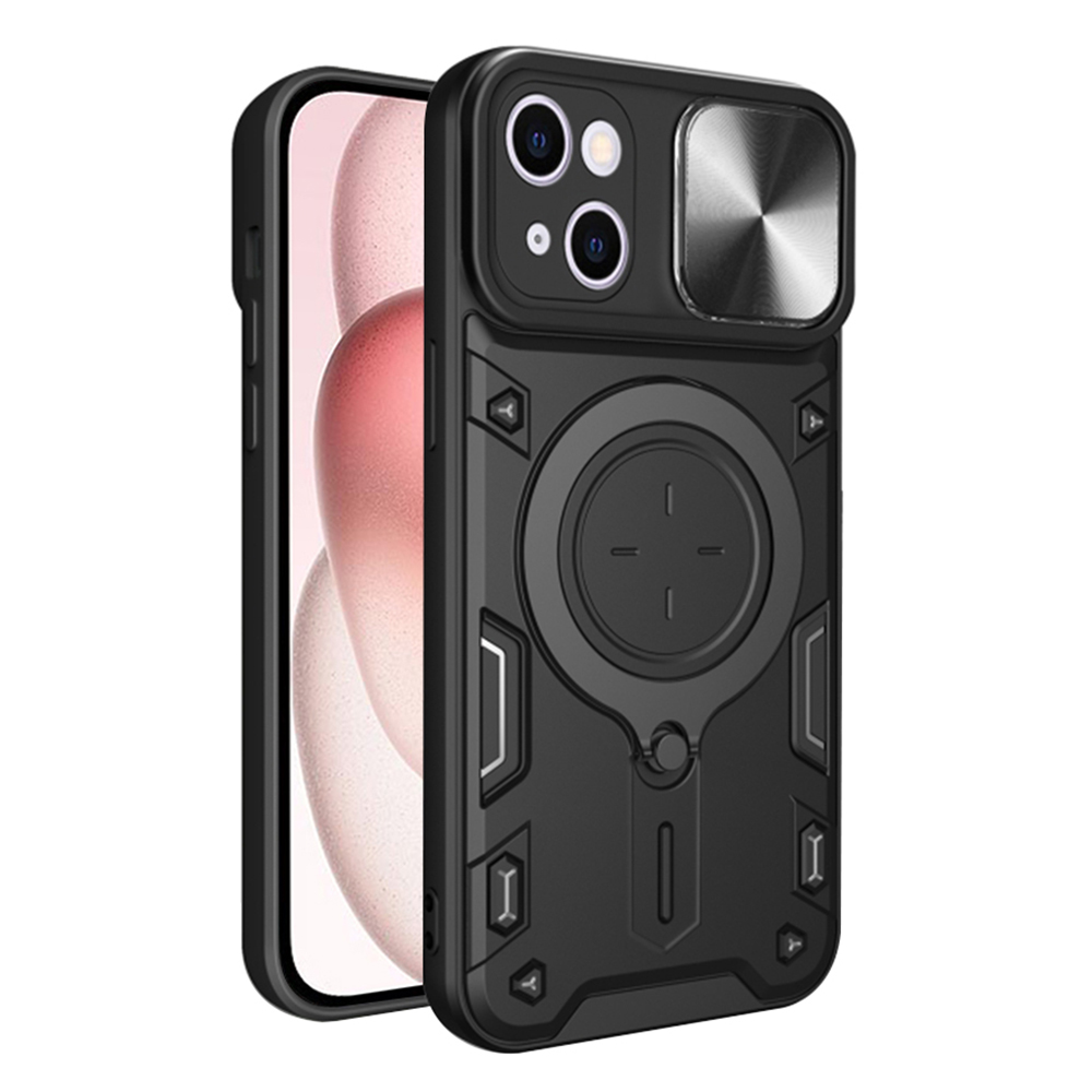 Калъф за iPhone 15 - Techsuit CamGuard Pro - Черен