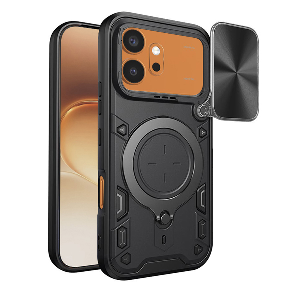 Калъф за Honor 600 / 600 Pro - Techsuit CamGuard Pro - Черен