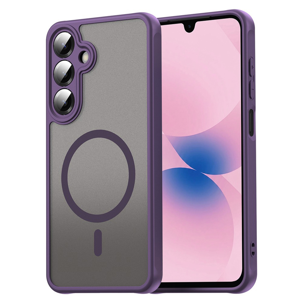 Калъф за Samsung Galaxy A27 5G - Techsuit HaloFrost II MagSafe - Лилав