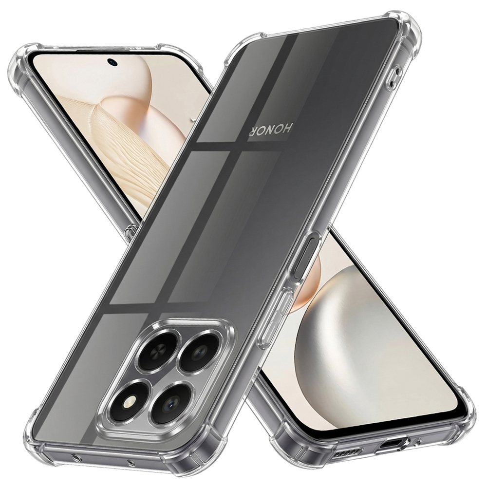 Калъф за Honor 400 Smart 5G / 400 Smart 4G / X7d 4G - Techsuit Удароустойчив Прозрачен Удароустойчив Прозрачен силикон - Прозрачен
