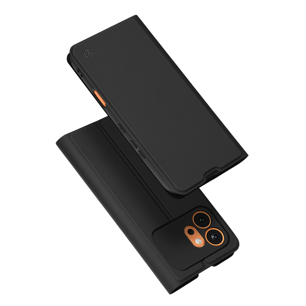 Калъф за Honor 600 - Techsuit Magskin Book - Черен