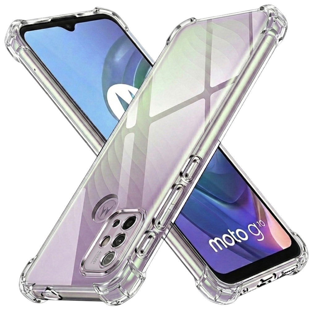 Калъф за Motorola Moto G10 / Moto G20 / Moto G30 - Techsuit Shockproof Прозрачен Silicone - Прозрачен
