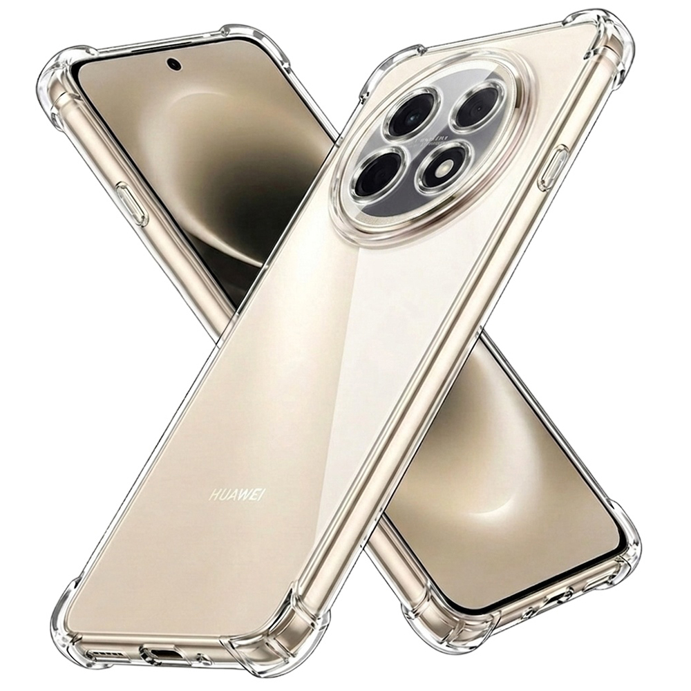 Калъф за Huawei nova 15 Max - Techsuit Shockproof Прозрачен Прозрачен Silicone - Прозрачен