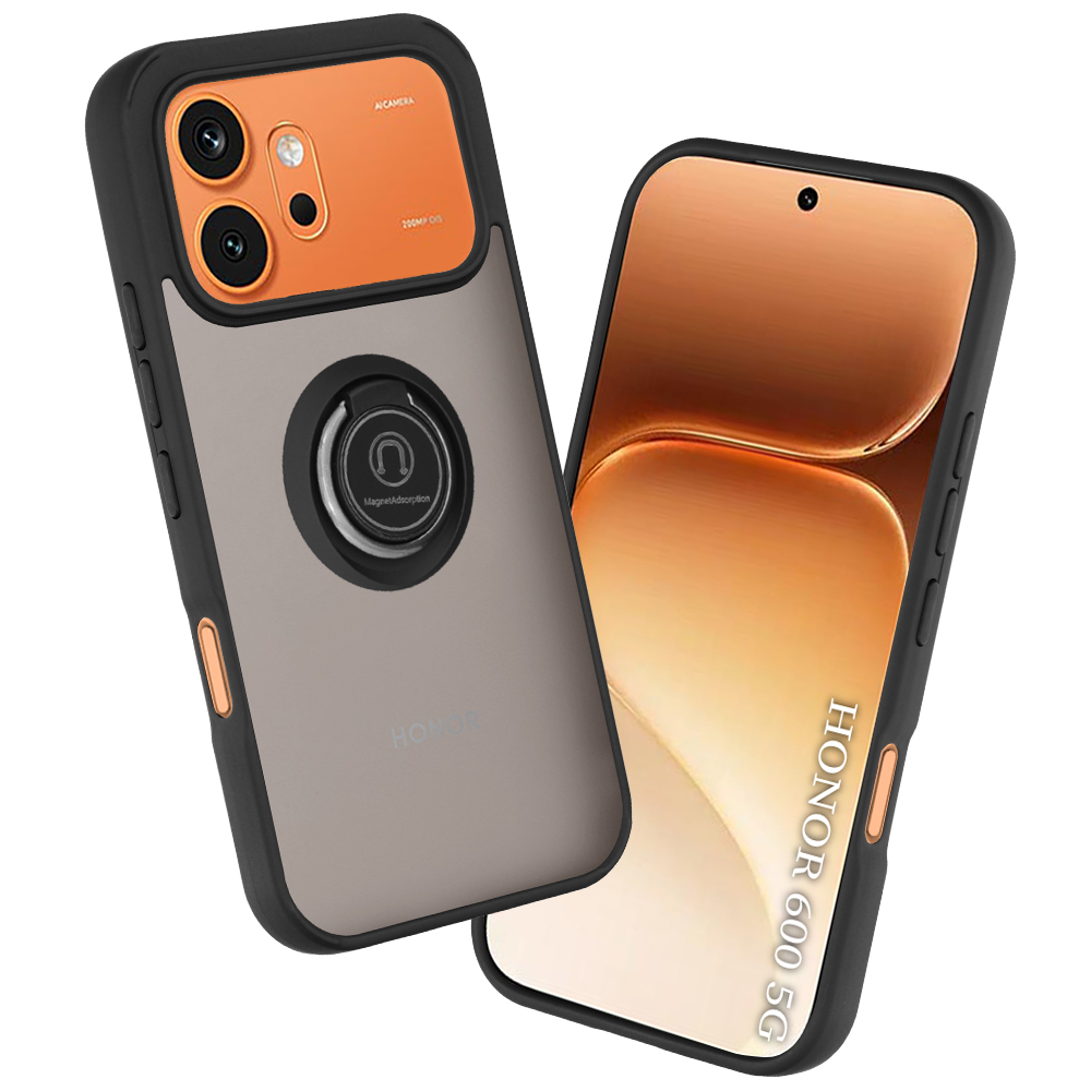 Калъф за Honor 600 / 600 Pro - Techsuit Glinth - Черен