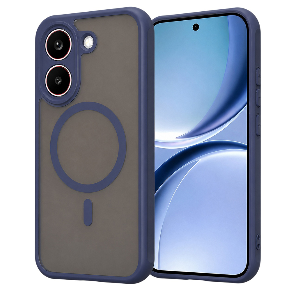 Калъф за Xiaomi Poco X8 Pro - Techsuit HaloFrost II MagSafe - Тъмносин Син