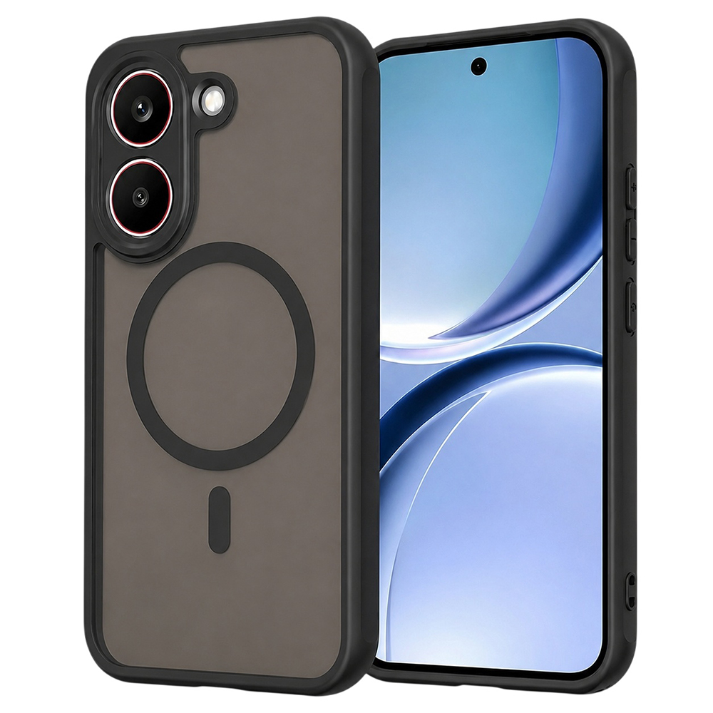 Калъф за Xiaomi Poco X8 Pro - Techsuit HaloFrost II MagSafe - Черен