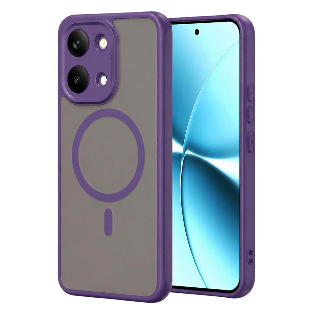 Чанта за Xiaomi Poco X8 Pro Max - Techsuit HaloFrost II MagSafe - Лилав