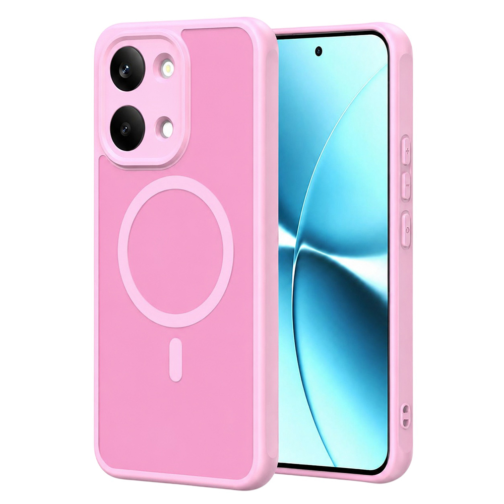 Калъф за Xiaomi Poco X8 Pro Max - Techsuit HaloFrost II MagSafe - Розов