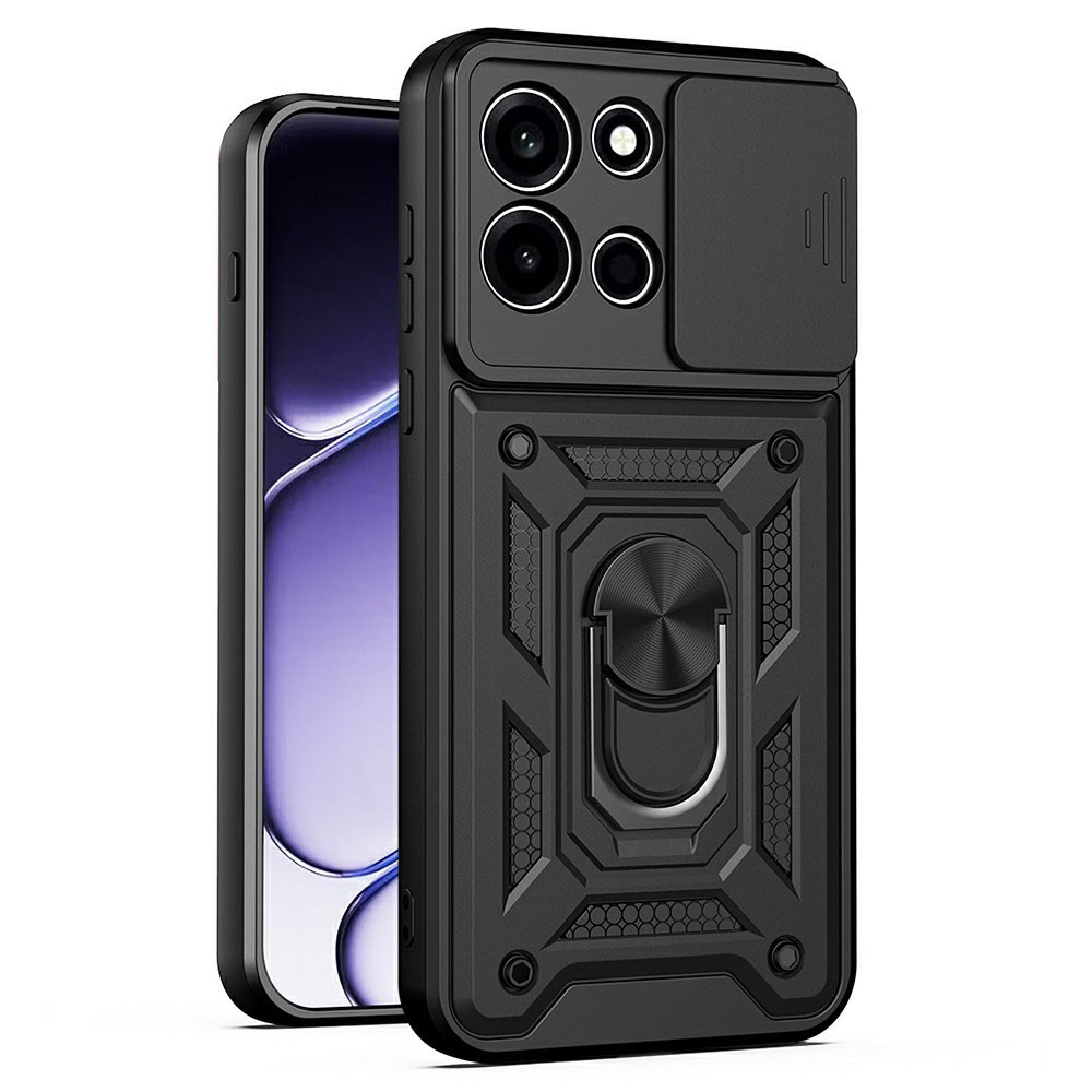 Калъф за OnePlus Nord 6 - Techsuit CamShield Series - Черен