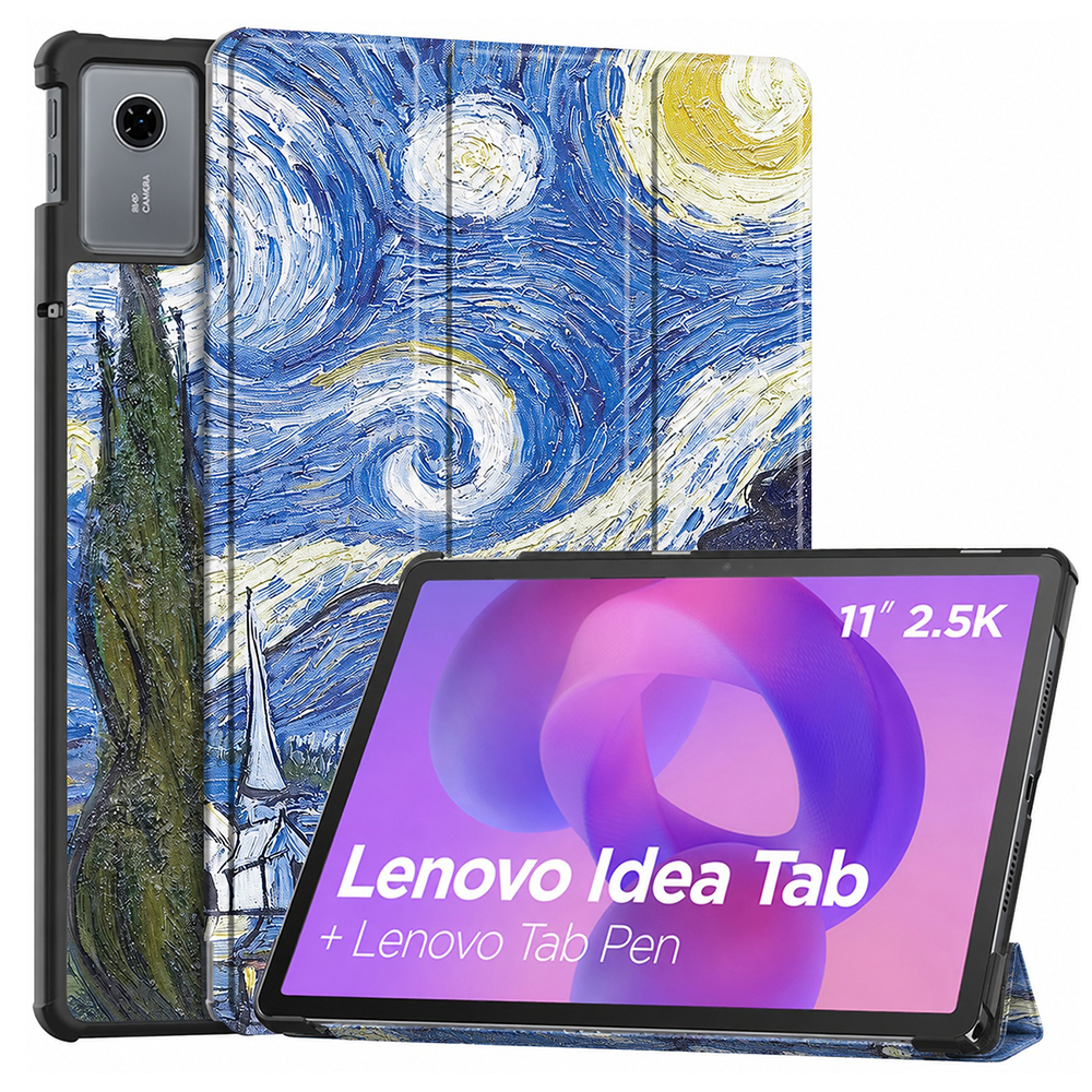 Калъф за Lenovo Idea Tab 11 / Tab K11 Gen 2 - Techsuit FoldPro - Starry Night