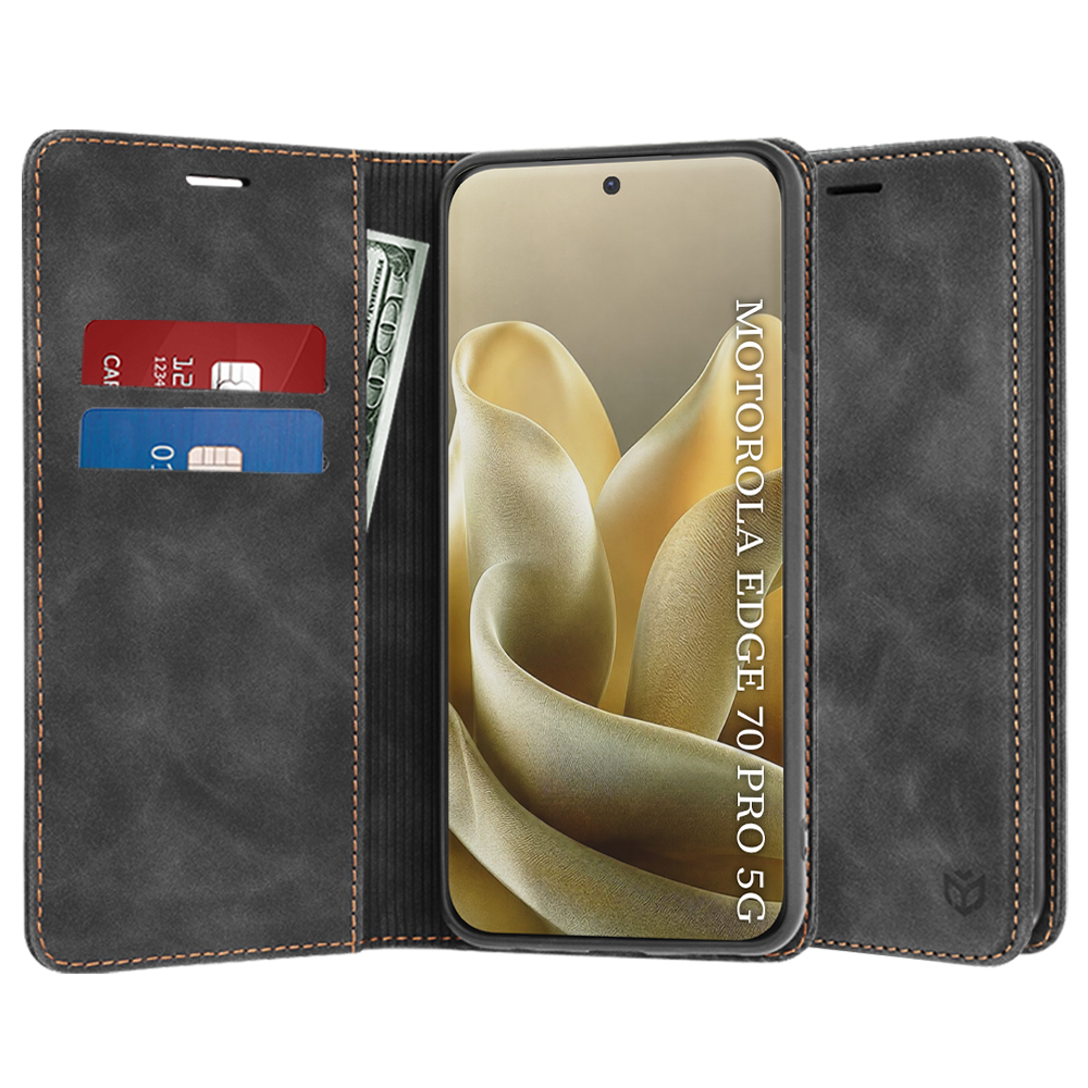 Калъф за Motorola Edge 70 Pro - Techsuit Confy Cover - Черен