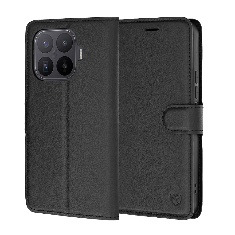 Калъф за Xiaomi 17T Pro - Techsuit Leather Folio - Черен