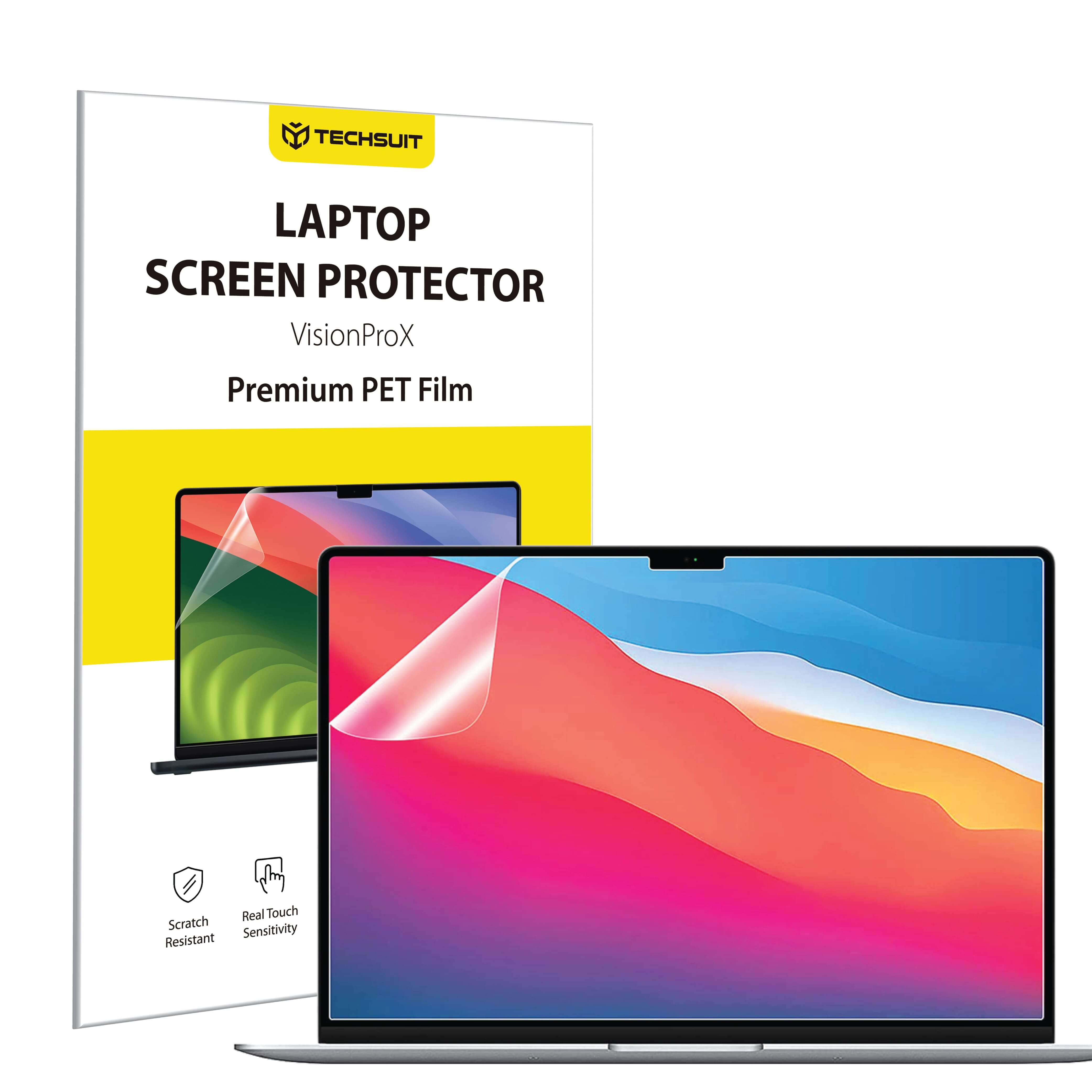 Калъф за MacBook Pro 14" (2023 / 2024 / 2025 / 2026) - Techsuit VisionProX Anti-Син Light - Matte Прозрачен