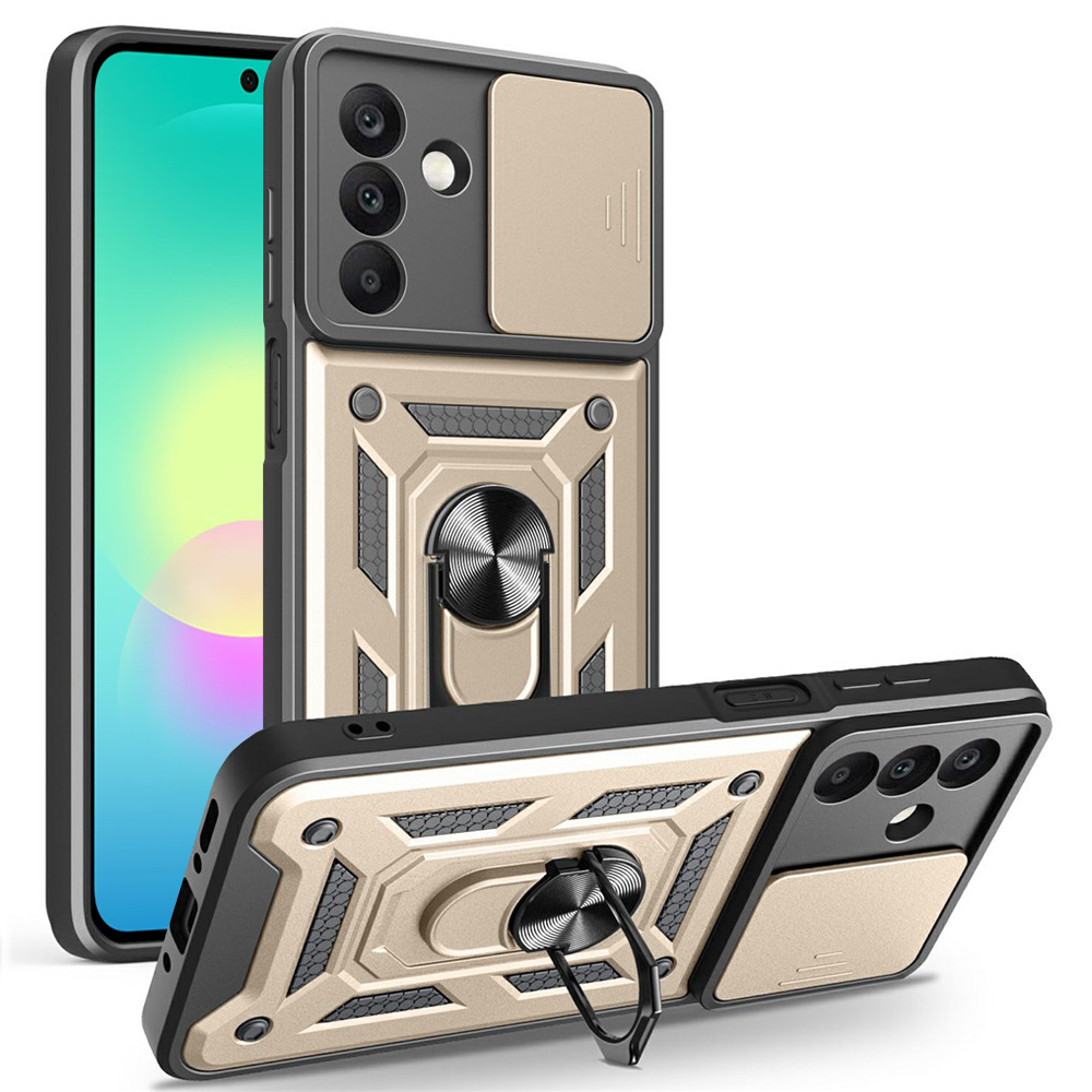 Калъф за Samsung Galaxy A27 5G - Techsuit CamShield Series - златен