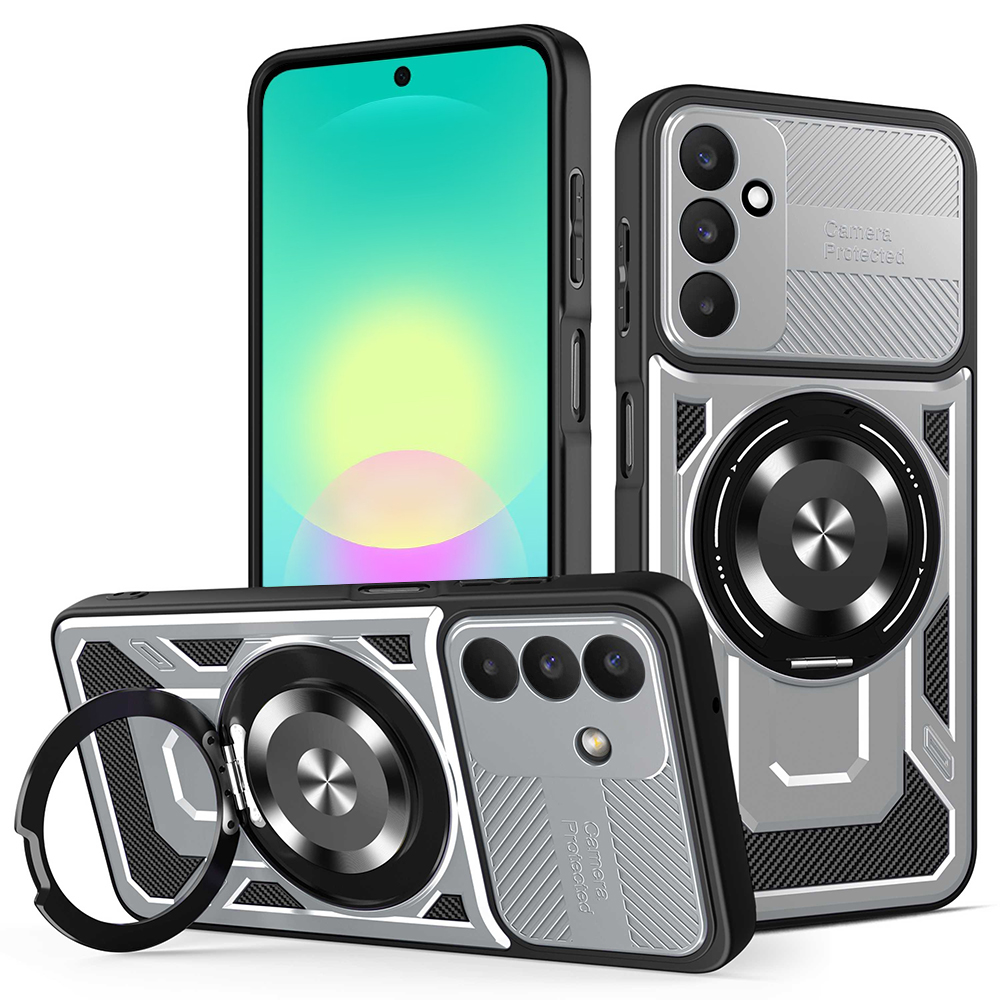 Калъф за Samsung Galaxy A27 5G - Techsuit RuggedCam - Сив