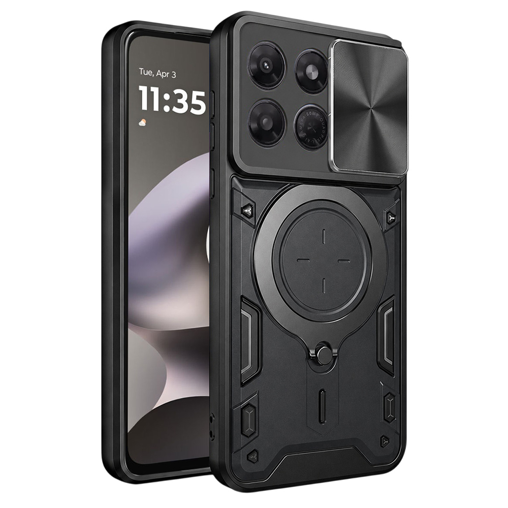 Калъф за Motorola Moto G37 Power - Techsuit CamGuard Pro - Черен