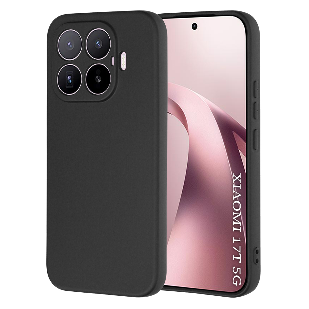 Калъф за Xiaomi 17T - Techsuit SoftFlex - Черен